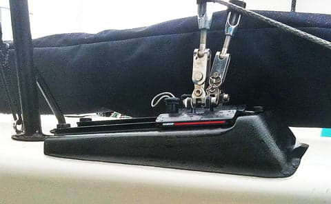 Melges 20 carbon shroud ramp covers