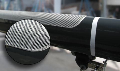 Detail — carbon composite ramp cover